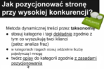 Jak pozycjonować stronę przy wysokiej konkurencji?