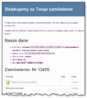 Powtierdzenie zamowienie - email z miniaturkami